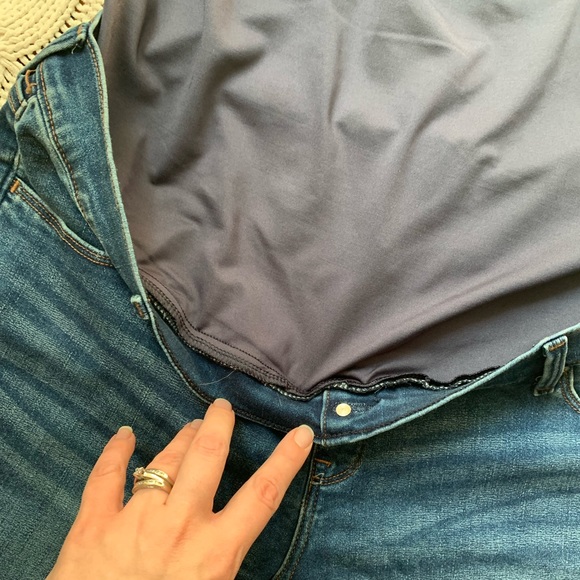 Abercrombie Maternity Jean Legging LONG Inseam - Picture 8 of 11